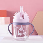 260ml Newborn Water Bottle Leak Proof with Handle | BFA Free Drinking Water Bottle Straw Cup - Boo & Bub