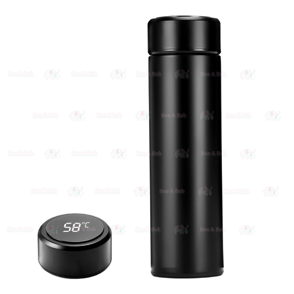Thermo Flask with Temperature Display | Water Bottle Stainless Steel Sport Thermos Cups - Boo & Bub