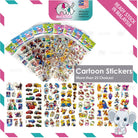 1pc 3D Cartoon Bubble Sticker for Kids (Stiker Kanak Kanak) - Boo & Bub