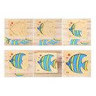 3D Wooden Puzzle Jigsaw Early Educational Learning Montessori Toys | puzzle anak, mainan puzzle kayu anak - Boo & Bub