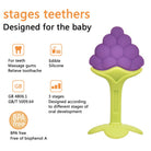Baby Silicone Teether | Banana Giraffe Fruit Baby Teething Chewing For Pacifier Chains BPA Free - Boo & Bub