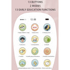 Musical lullaby Bilingual Toy Phone for Children & Baby | Early Education Mobile Phone Telephone Cellphone - Boo & Bub