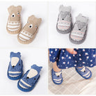 Baby Toddler Kid Anti Slip Shoe Socks | Cartoon animal Sock soft Bottom needs - Boo & Bub