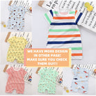 Baby Romper | Newborn Infant Boy Girl bodysuit rompers Clothing Short Sleeve Clothes | Baju Bayi - Boo & Bub