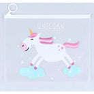 Unicorn Side Pull Pencil Case | Cosmetic Pouch Beg Tangan Wanita Student Bag Organizer Mask Bag - Boo & Bub