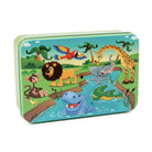 Wooden Learning Puzzles in Iron Box | Early Learning Educational Toy With Metal Box Kids Cognitive Puzzle - Boo & Bub