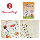 Learn to Write Book | Reusable Children's Copybook For Hand Writing Practice Word Book For Kids Baby Art Book Toy - Boo & Bub