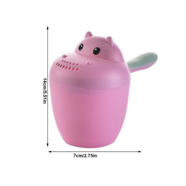 Cartoon Baby Shower Cup | toddler shampoo cup children bathing toy Kid children bathing tools - Boo & Bub