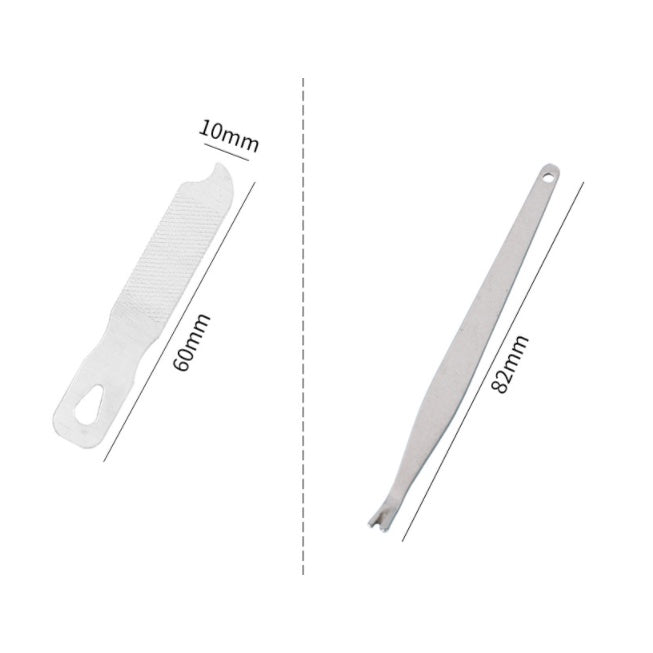 Cartoon Nail Clipper Set Cute Stainless Steel Travel Portable Home Pedicure Nail Ear Spoon Kits Manicure Trimming - Boo & Bub
