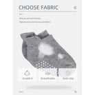 6 Pairs - 0 to 5 Years Anti-slip Socks | Cotton Ankle Grips Baby Toddler Kids Boys Girls breathable Comfortable Sport - Boo & Bub