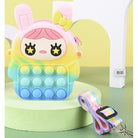 Cute Push Pop Purse | Fidget Toys Coin wallet bag Pops It Bubble Sensory Toys For Children Anti Stress Relief - Boo & Bub