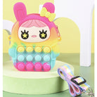 Cute Push Pop Purse | Fidget Toys Coin wallet bag Pops It Bubble Sensory Toys For Children Anti Stress Relief - Boo & Bub