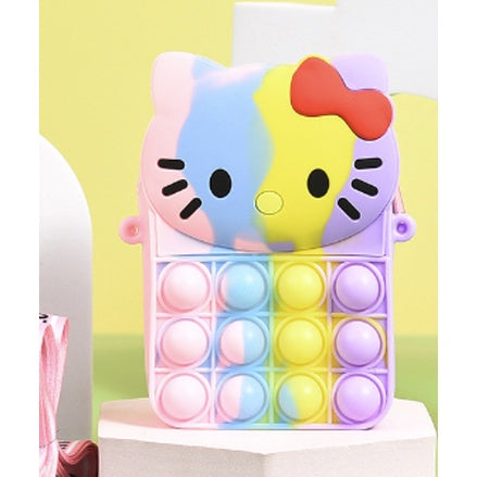 Cute Push Pop Purse | Fidget Toys Coin wallet bag Pops It Bubble Sensory Toys For Children Anti Stress Relief - Boo & Bub