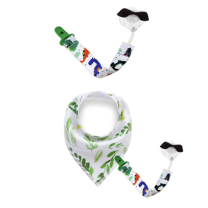 Boo&Bub Cute Cartoon Baby Pacifier Clip | Soother Holder Chain Nipple Holder for Baby Print Child Clips Gift kids - Boo & Bub