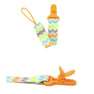 Boo&Bub Cute Cartoon Baby Pacifier Clip | Soother Holder Chain Nipple Holder for Baby Print Child Clips Gift kids - Boo & Bub