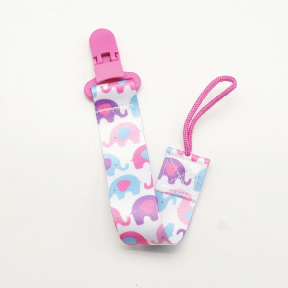 Boo&Bub Cute Cartoon Baby Pacifier Clip | Soother Holder Chain Nipple Holder for Baby Print Child Clips Gift kids - Boo & Bub