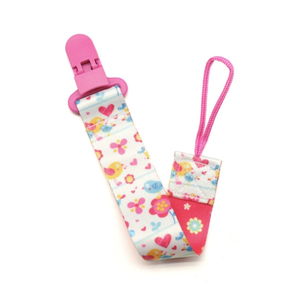 Boo&Bub Cute Cartoon Baby Pacifier Clip | Soother Holder Chain Nipple Holder for Baby Print Child Clips Gift kids - Boo & Bub