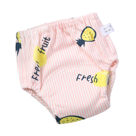 6 Layer - Boo&Bub Waterproof Reusable Cotton Baby Training Pant | Infant Shorts Underwear Cloth Diaper Nappies Panties - Boo & Bub