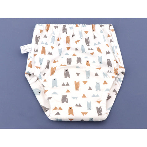 6 Layer - Boo&Bub Waterproof Reusable Cotton Baby Training Pant | Infant Shorts Underwear Cloth Diaper Nappies Panties - Boo & Bub