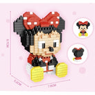 Boo&Bub Mini Cartoon Lego Block | DIY kid Disney Character Model Building Blocks Nano block Action Figures 积木 模型 - Boo & Bub