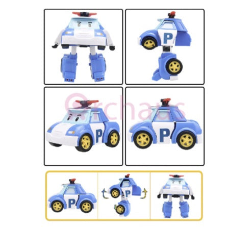 Robocar Transformation Car | Policar Toy for birthday christmas gift | Permainan kereta Poli robot budak kanak - Boo & Bub