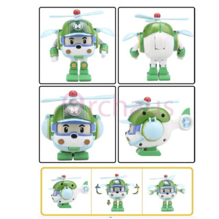 Robocar Transformation Car | Policar Toy for birthday christmas gift | Permainan kereta Poli robot budak kanak - Boo & Bub