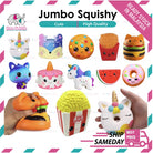 JUMBO | Boo&Bub Big Squishy | Soft Huge Antistress Ball | Kawaii Squeeze Rising Fidget Soft Sticky Stress Relief Toys - Boo & Bub