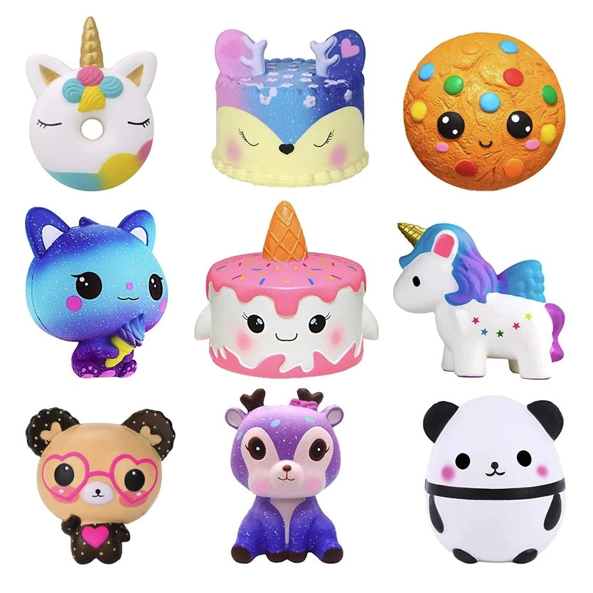 JUMBO | Boo&Bub Big Squishy | Soft Huge Antistress Ball | Kawaii Squeeze Rising Fidget Soft Sticky Stress Relief Toys - Boo & Bub
