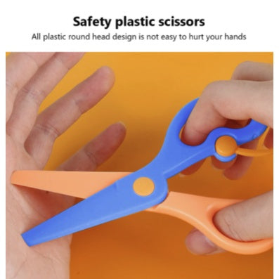 FREE Scissor 96pcs DIY Paper Cutting Book Crafts | Early Educational Origami Handmade Toys Fun Puzzle Baby Kid toy - Boo & Bub