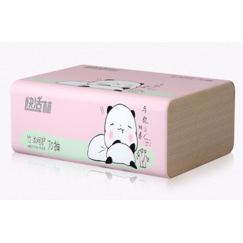 3ply 70 sheets Bamboo Tissue | Soft Facial Tissue Paper Healthy Environmental Friendly Towel 纯竹浆抽纸 - Boo & Bub