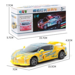 LED Music Light Race Car Toy | Kids Educational Flashing Police Cars Boys Musical Electric Sports Car Model Toys - Boo & Bub