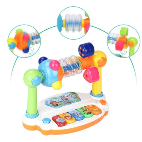 Music Piano Toy | Baby Early Montessori Light Sound Sensory Educational Toy Kids Musical Instrument Gift - Boo & Bub