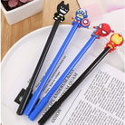 Super Hero Pen |  Black ink gel pen School Student Office Stationery Supplies Pens friend classmate birthday gift - Boo & Bub