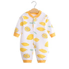 Baby Long Sleeve sleepsuit Romper Pyjamas | Cotton Clothes Newborn Cute Rompers Baby boy Girl Kids - Boo & Bub