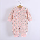 Baby Long Sleeve sleepsuit Romper Pyjamas | Cotton Clothes Newborn Cute Rompers Baby boy Girl Kids - Boo & Bub