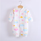 Baby Long Sleeve sleepsuit Romper Pyjamas | Cotton Clothes Newborn Cute Rompers Baby boy Girl Kids - Boo & Bub