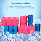 Reusable Ice Pack Cooler | Water Box Lunch Boxes Breast Milk Bags For Picnic CampingTravel Food - Boo & Bub