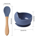 Baby Silicone Dining Set | Suction Plate BPA Free Microwavable Bowl Food Grade Training Dinning Tableware - Boo & Bub