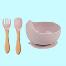 Baby Silicone Dining Set | Suction Plate BPA Free Microwavable Bowl Food Grade Training Dinning Tableware - Boo & Bub