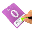 Learning Flash Cards with Erasable Pen | English Kids Educational Toys Alphabet Number Early Learning Flashcard - Boo & Bub