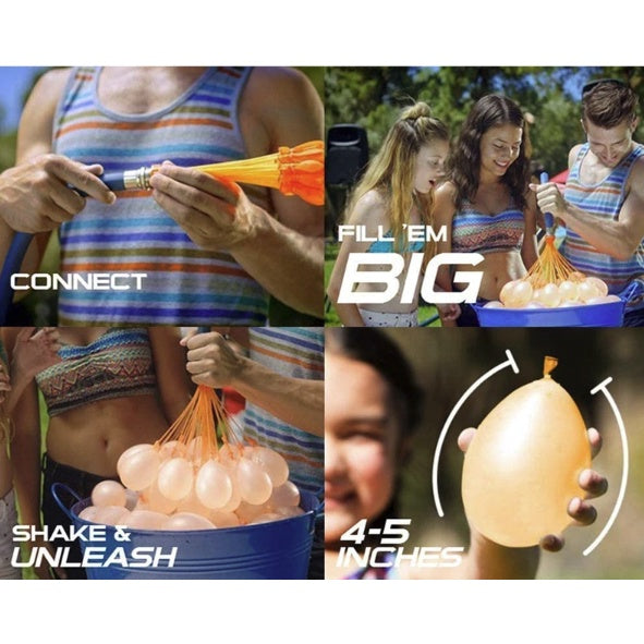 Magic Water Bombs Balloon | Amazing Filling Ball Children Water War Game Supplies Kids Summer Outdoor Beach - Boo & Bub