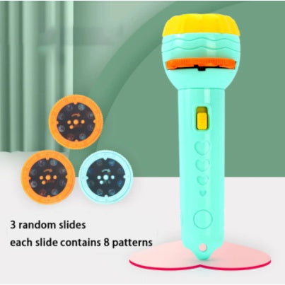 Projector Torch Lamp Toy | Early Education Toy for Kid Holiday Birthday Xmas Gift Light Up Toy Bedtime Story Book - Boo & Bub