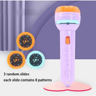 Projector Torch Lamp Toy | Early Education Toy for Kid Holiday Birthday Xmas Gift Light Up Toy Bedtime Story Book - Boo & Bub
