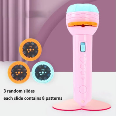 Projector Torch Lamp Toy | Early Education Toy for Kid Holiday Birthday Xmas Gift Light Up Toy Bedtime Story Book - Boo & Bub