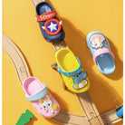 Kids Cartoon Crocs Shoe |  Summer Slippers Flipflop Casual wear shoes | Kasut Clog Kartun Antislip selipar - Boo & Bub