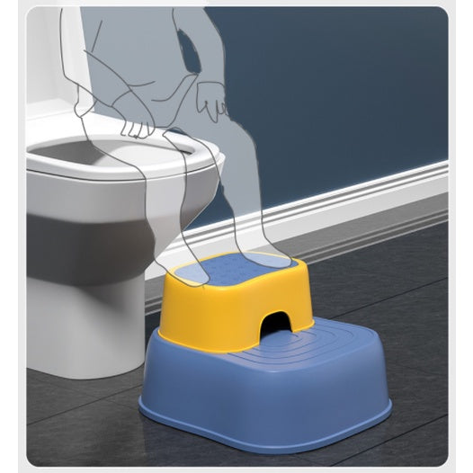 Dual Height Two Step Stool For Kids Toddler's Stool For Potty Training Baby Bathroom Exercise Step Stools - Boo & Bub