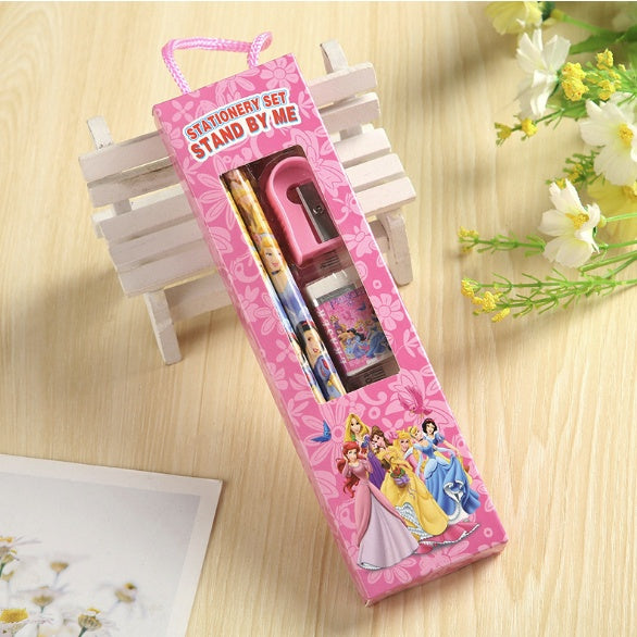 5pcs Pencil Stationery Set with Box | Gift Goodies Setfor children birthday christmas party | pensil Kartun - Boo & Bub