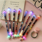 1Pcs - Illuminated Spinning Pen | Led Creative Rolling Special Stationery Kids Release Pressure Viral Spin Toy - Boo & Bub
