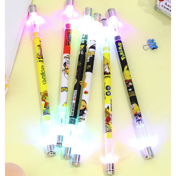 1Pcs - Illuminated Spinning Pen | Led Creative Rolling Special Stationery Kids Release Pressure Viral Spin Toy - Boo & Bub