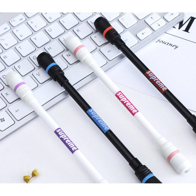 1Pcs - Illuminated Spinning Pen | Led Creative Rolling Special Stationery Kids Release Pressure Viral Spin Toy - Boo & Bub